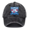 Western Bulldogs AFL Exclusive Logo Washed Cotton Baseball Cap - Printed With Box HOAFL100525BC01WB - Black