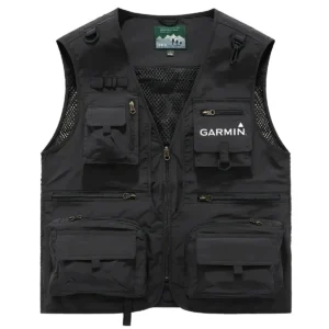 Garmin Fishing AU Exclusive Logo Quick Drying Vest HOFS150525A02GA - Black