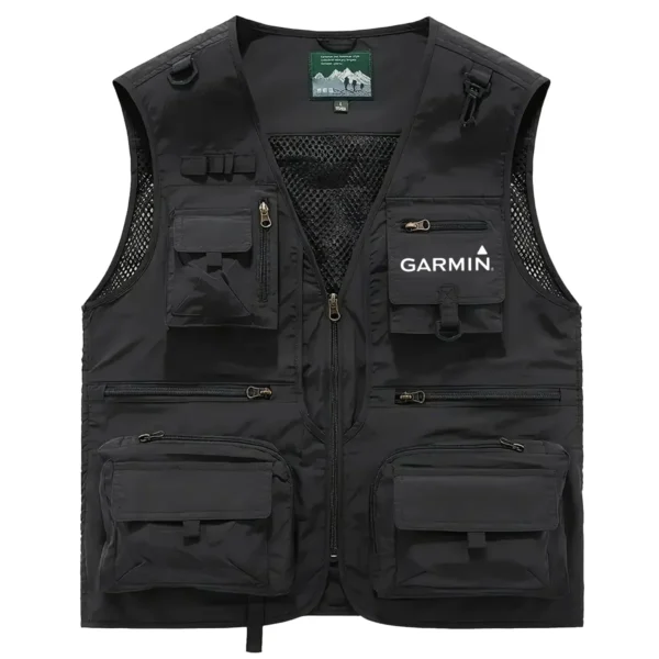 Garmin Fishing AU Exclusive Logo Quick Drying Vest HOFS150525A02GA - Black