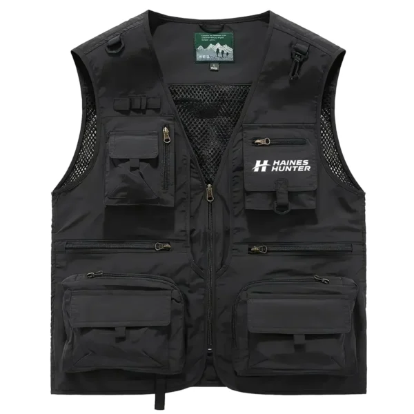 Haines Hunter Fishing AU Exclusive Logo Quick Drying Vest HOFS150525A02HHT - Black