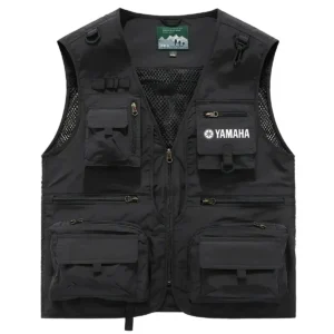 Yamaha Marine Fishing AU Exclusive Logo Quick Drying Vest HOFS150525A02YMM - Black