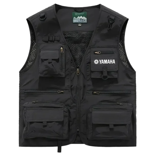 Yamaha Marine Fishing AU Exclusive Logo Quick Drying Vest HOFS150525A02YMM - Black