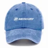 Mercury Marine Fishing AU Exclusive Logo Washed Cotton Baseball Cap - Printed With Box HOFS070525AU1MCM - Blue