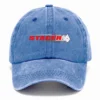 Stacer Fishing AU Exclusive Logo Washed Cotton Baseball Cap - Printed With Box HOFS070525AU1STC - Blue