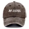 Haines Hunter Fishing AU Exclusive Logo Washed Cotton Baseball Cap - Printed With Box HOFS070525AU1HHT - Brown