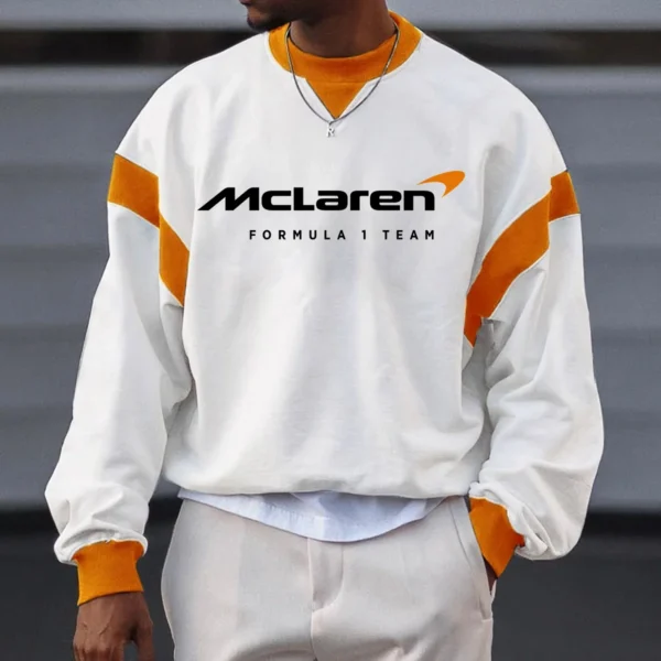 Limited Edition McLaren F1 Crew Neck Sweatshirt For Racing Fans BLMCL4525A1 - Black - Image 2