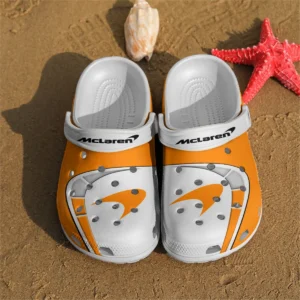 McLaren F1 Crocs - Waterproof Odor-resistant Antimicrobial BL6425A1MCL - White