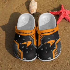 McLaren F1 Crocs - Waterproof Odor-resistant Antimicrobial BL6425A3MCL - Black