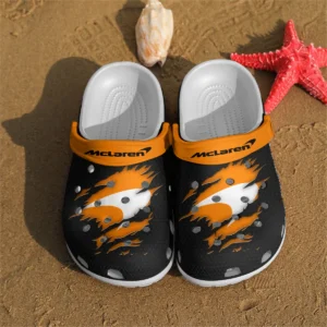 McLaren F1 Crocs - Waterproof Odor-resistant Antimicrobial BL6425A4MCL - Black
