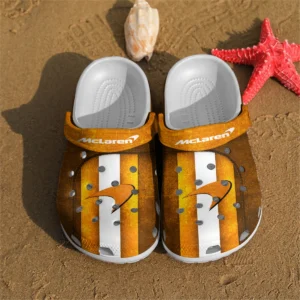McLaren F1 Crocs - Waterproof Odor-resistant Antimicrobial BL6425A5MCL - White
