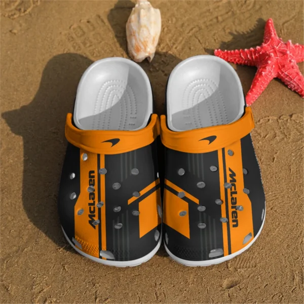 McLaren F1 Crocs - Waterproof Odor-resistant Antimicrobial BL6425A6MCL - Black