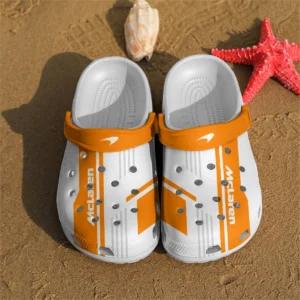 McLaren F1 Crocs - Waterproof Odor-resistant Antimicrobial BL6425A6MCL - White