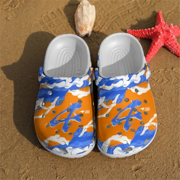 Lando Norris McLaren F1 Crocs - Waterproof Odor-resistant Antimicrobial BLMCL8425A13