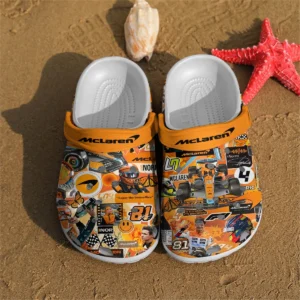 McLaren F1 Crocs - Waterproof Odor-resistant Antimicrobial BLMCL8425A16