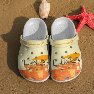 Lando Norris 4 McLaren F1 Crocs - Waterproof Odor-resistant Antimicrobial BLMCL8425A19