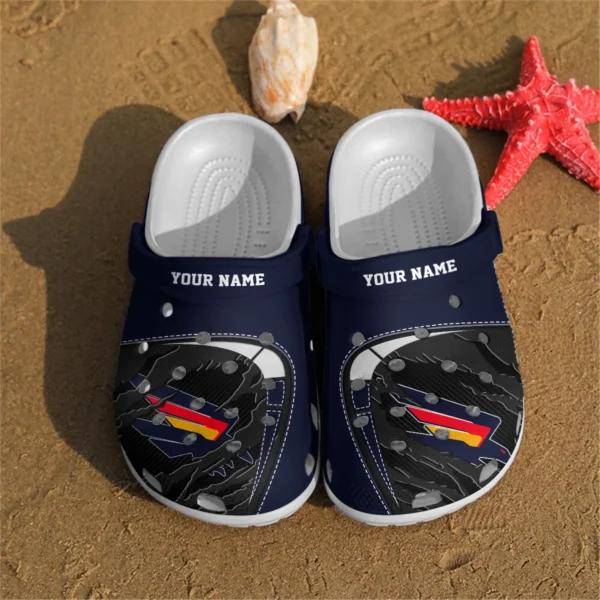 Adelaide Crows Australian Football League Exclusive Logo Crocs HOVA210525AFL07ADEL - Image 2
