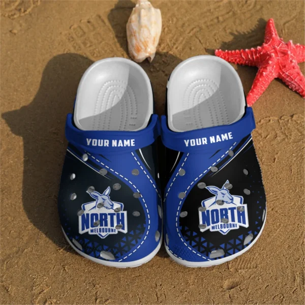 North Melbourne Kangaroos Australian Football League Exclusive Logo Crocs HOVA210525AFL08NMFC - Image 2