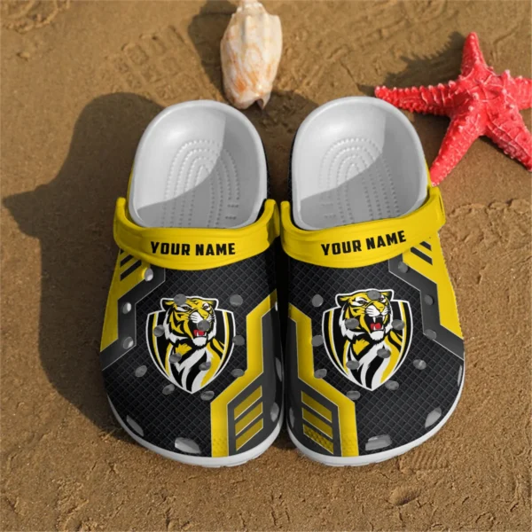 Richmond Tigers Australian Football League Exclusive Logo Crocs HOVA210525AFL09RICH - Image 2