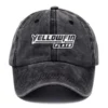 Yellowfin Plate Fishing AU Exclusive Logo Washed Cotton Baseball Cap - Printed With Box HOFS070525AU1YPB - Black