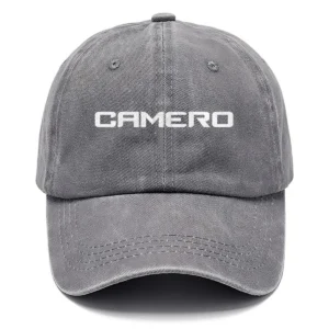 Camero Fishing AU Exclusive Logo Washed Cotton Baseball Cap - Printed With Box HOFS070525AU1CMR - Gray