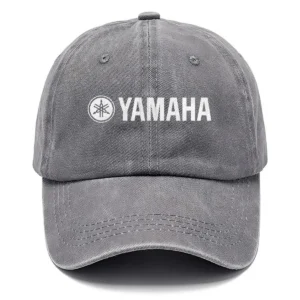 Yamaha Marine Fishing AU Exclusive Logo Washed Cotton Baseball Cap - Printed With Box HOFS070525AU1YMM - Gray