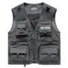 Haines Hunter Fishing AU Exclusive Logo Quick Drying Vest HOFS150525A02HHT - Gray