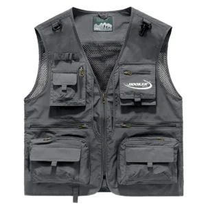 Hooker Boats Fishing AU Exclusive Logo Quick Drying Vest HOFS150525A02HOO - Gray