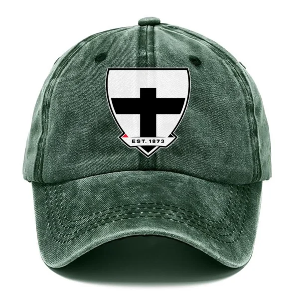 St Kilda Saints AFL Exclusive Logo Washed Cotton Baseball Cap - Printed With Box HOAFL100525BC01STK - Green