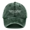 CruiseCraft Fishing AU Exclusive Logo Washed Cotton Baseball Cap - Printed With Box HOFS070525AU1CCB - Green