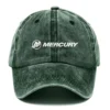 Mercury Marine Fishing AU Exclusive Logo Washed Cotton Baseball Cap - Printed With Box HOFS070525AU1MCM - Green