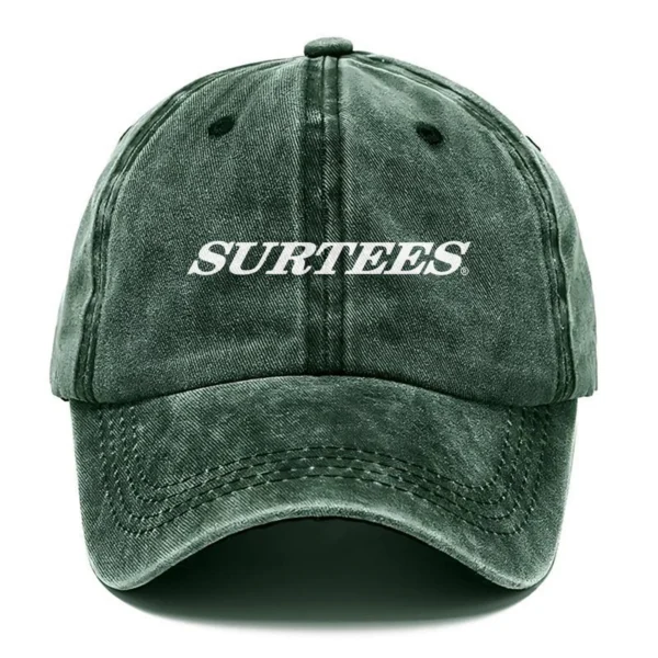 Surtees Fishing AU Exclusive Logo Washed Cotton Baseball Cap - Printed With Box HOFS070525AU1SUB - Green