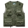 Bar Crusher Fishing AU Exclusive Logo Quick Drying Vest HOFS150525A02BCR - Green