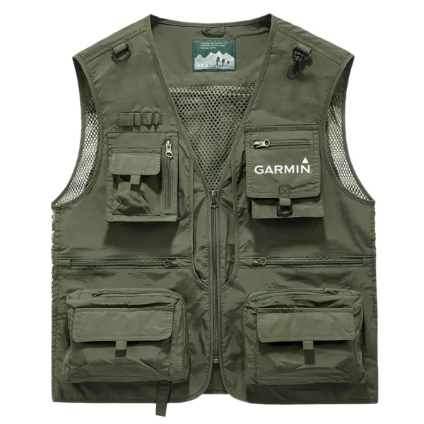 Garmin Fishing AU Exclusive Logo Quick Drying Vest HOFS150525A02GA - Green