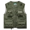 Yamaha Marine Fishing AU Exclusive Logo Quick Drying Vest HOFS150525A02YMM - Green