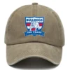 Western Bulldogs AFL Exclusive Logo Washed Cotton Baseball Cap - Printed With Box HOAFL100525BC01WB - Khaki