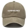 Camero Fishing AU Exclusive Logo Washed Cotton Baseball Cap - Printed With Box HOFS070525AU1CMR - Khaki