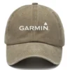 Garmin Fishing AU Exclusive Logo Washed Cotton Baseball Cap - Printed With Box HOFS070525AU1GA - Khaki