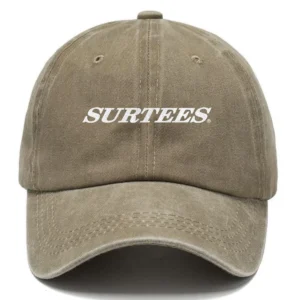 Surtees Fishing AU Exclusive Logo Washed Cotton Baseball Cap - Printed With Box HOFS070525AU1SUB - Khaki