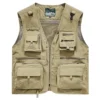 Mercury Marine Fishing AU Exclusive Logo Quick Drying Vest HOFS150525A02MCM - Khaki