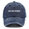 Surtees Fishing AU Exclusive Logo Washed Cotton Baseball Cap - Printed With Box HOFS070525AU1SUB - Navy