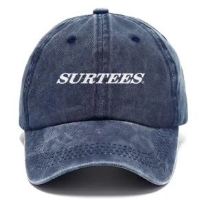 Surtees Fishing AU Exclusive Logo Washed Cotton Baseball Cap - Printed With Box HOFS070525AU1SUB - Navy