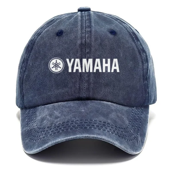 Yamaha Marine Fishing AU Exclusive Logo Washed Cotton Baseball Cap - Printed With Box HOFS070525AU1YMM - Navy