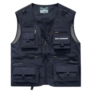 Bar Crusher Fishing AU Exclusive Logo Quick Drying Vest HOFS150525A02BCR - Navy