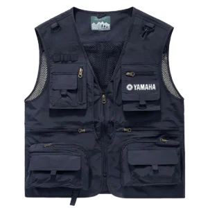Yamaha Marine Fishing AU Exclusive Logo Quick Drying Vest HOFS150525A02YMM - Navy