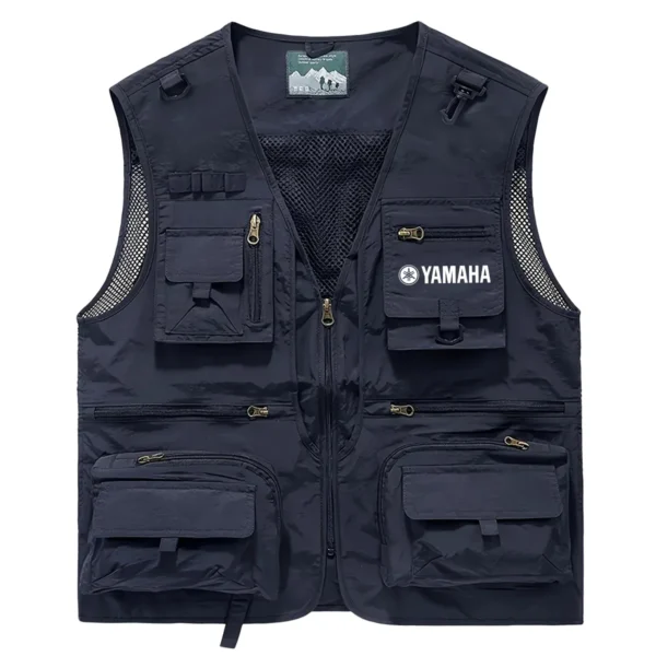 Yamaha Marine Fishing AU Exclusive Logo Quick Drying Vest HOFS150525A02YMM - Navy