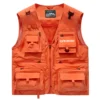 CruiseCraft Fishing AU Exclusive Logo Quick Drying Vest HOFS150525A02CCB - Orange