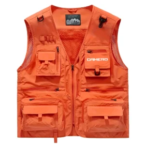 CruiseCraft Fishing AU Exclusive Logo Quick Drying Vest HOFS150525A02CCB - Orange