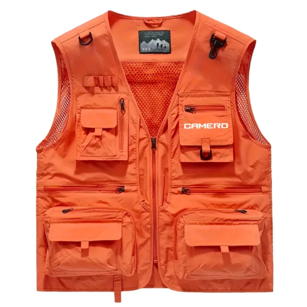CruiseCraft Fishing AU Exclusive Logo Quick Drying Vest HOFS150525A02CCB - Orange