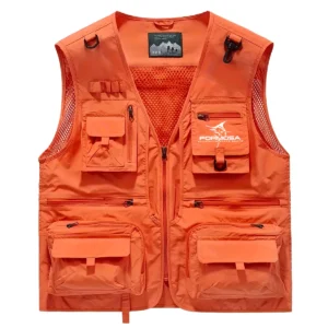 Formosa Marine Fishing AU Exclusive Logo Quick Drying Vest HOFS150525A02FOM - Orange