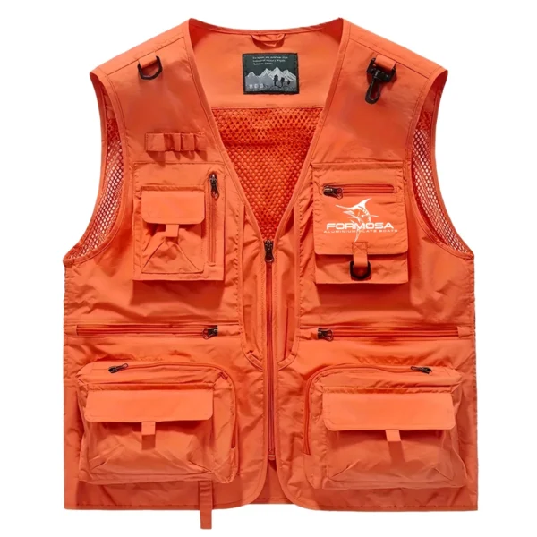 Formosa Marine Fishing AU Exclusive Logo Quick Drying Vest HOFS150525A02FOM - Orange
